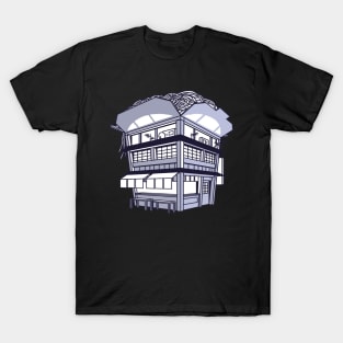 Monochrome Ramen Shop T-Shirt